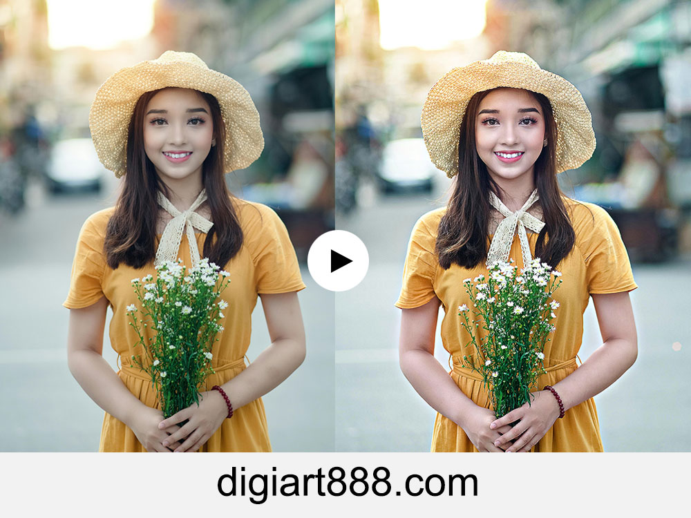 รับแก้ไขภาพย้อนแสงแต่งแสงสีในภาพแก้ไขโทนสีผิวให้สว่างขาวใส